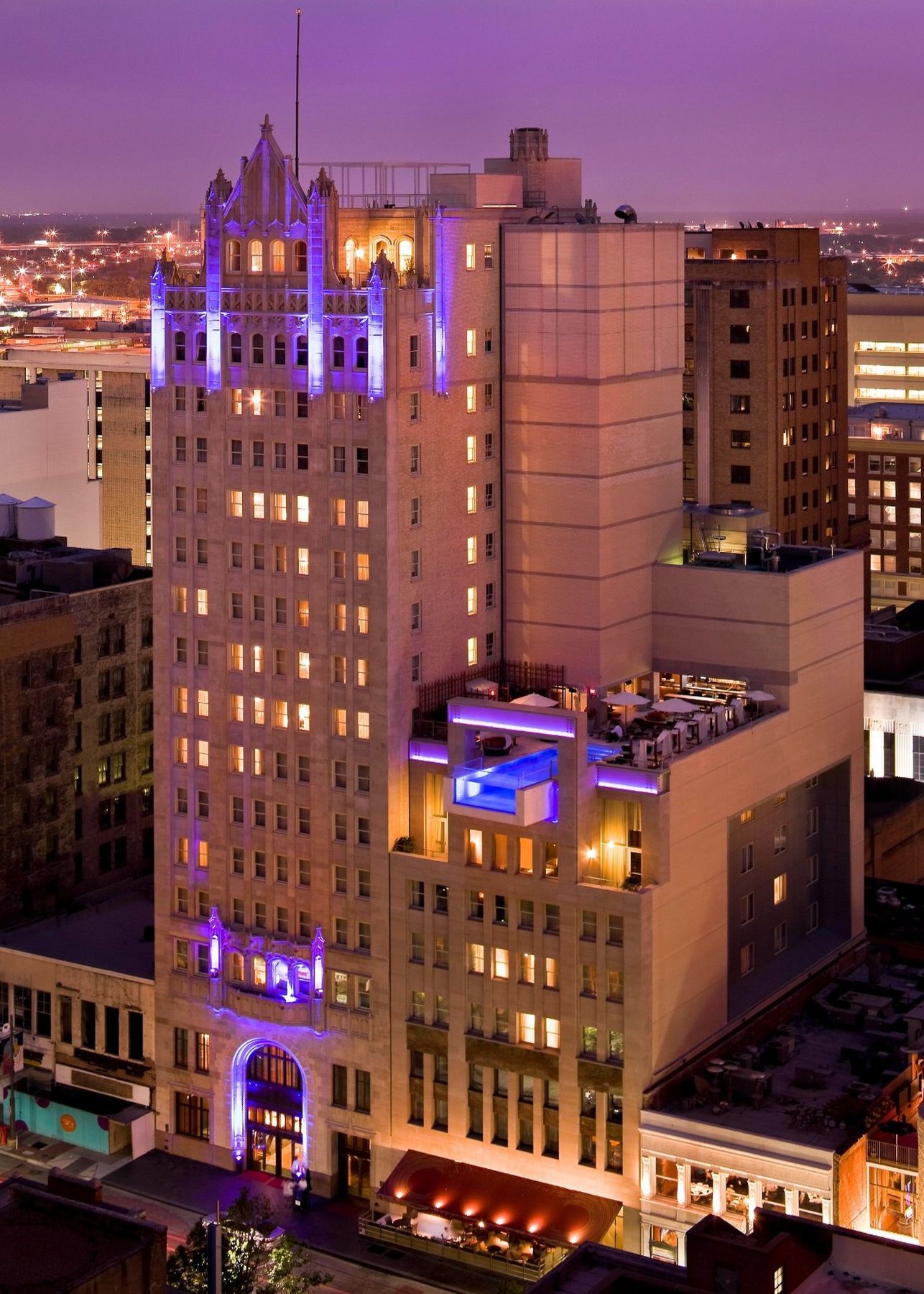 The Joule Hotel Dallas Exterior foto